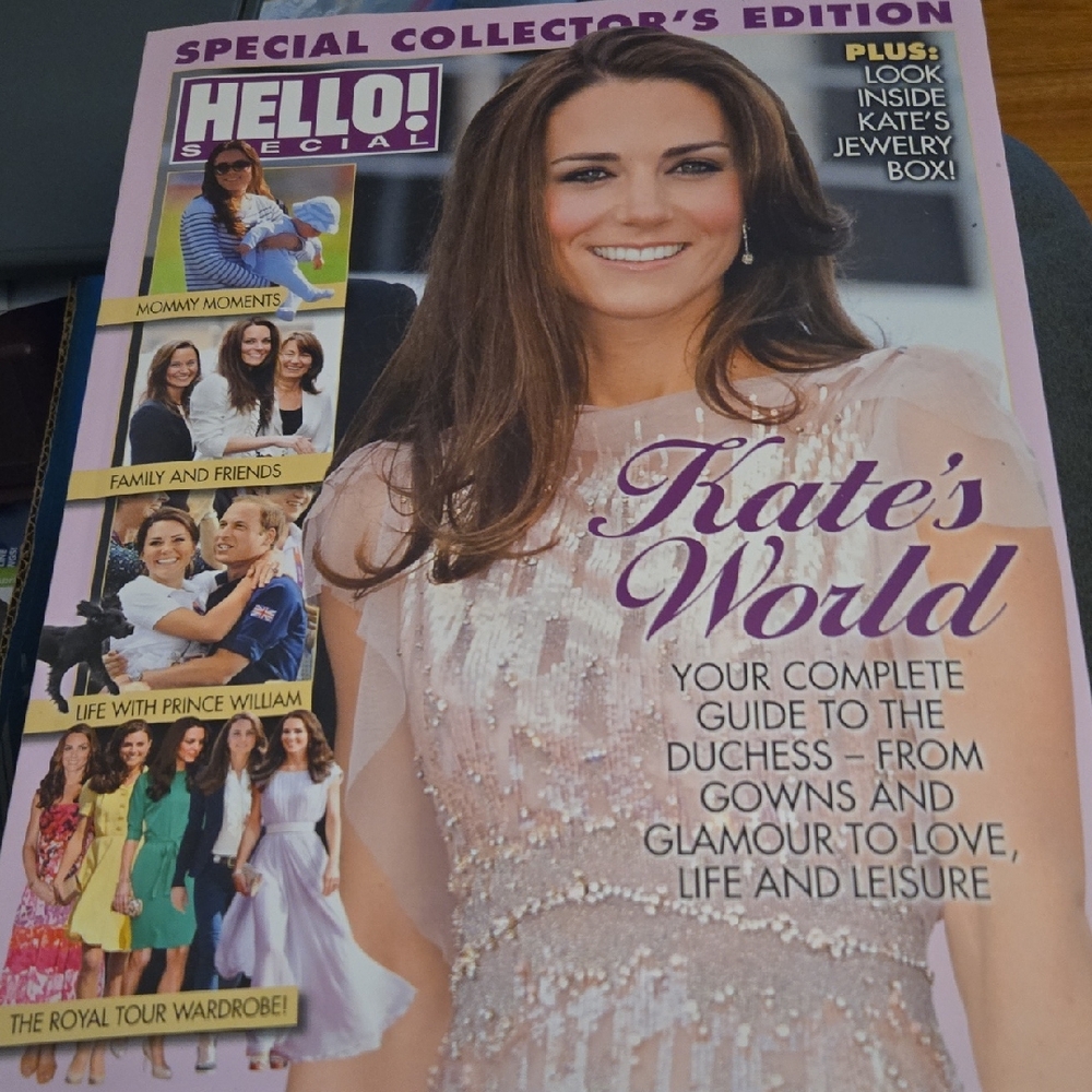 HELLO! Special Collector's Edition Magazine - Kate's World (Pink Cover)